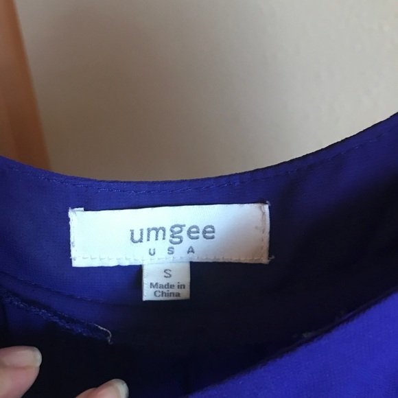 ⚡️Blue maternity dress with flower detail and slip - Picture 5 of 7